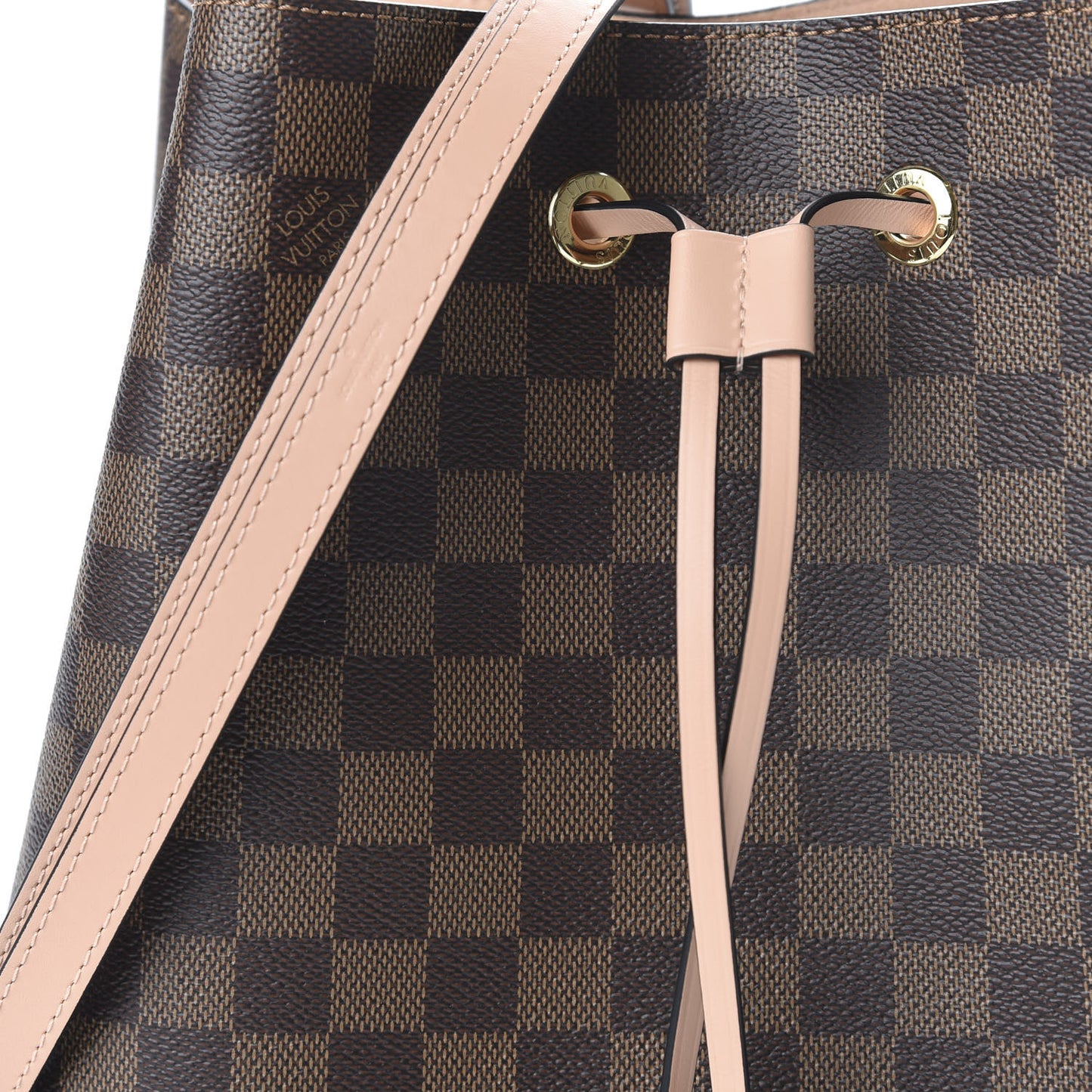 Damier Ebene Neonoe MM Venus Pink