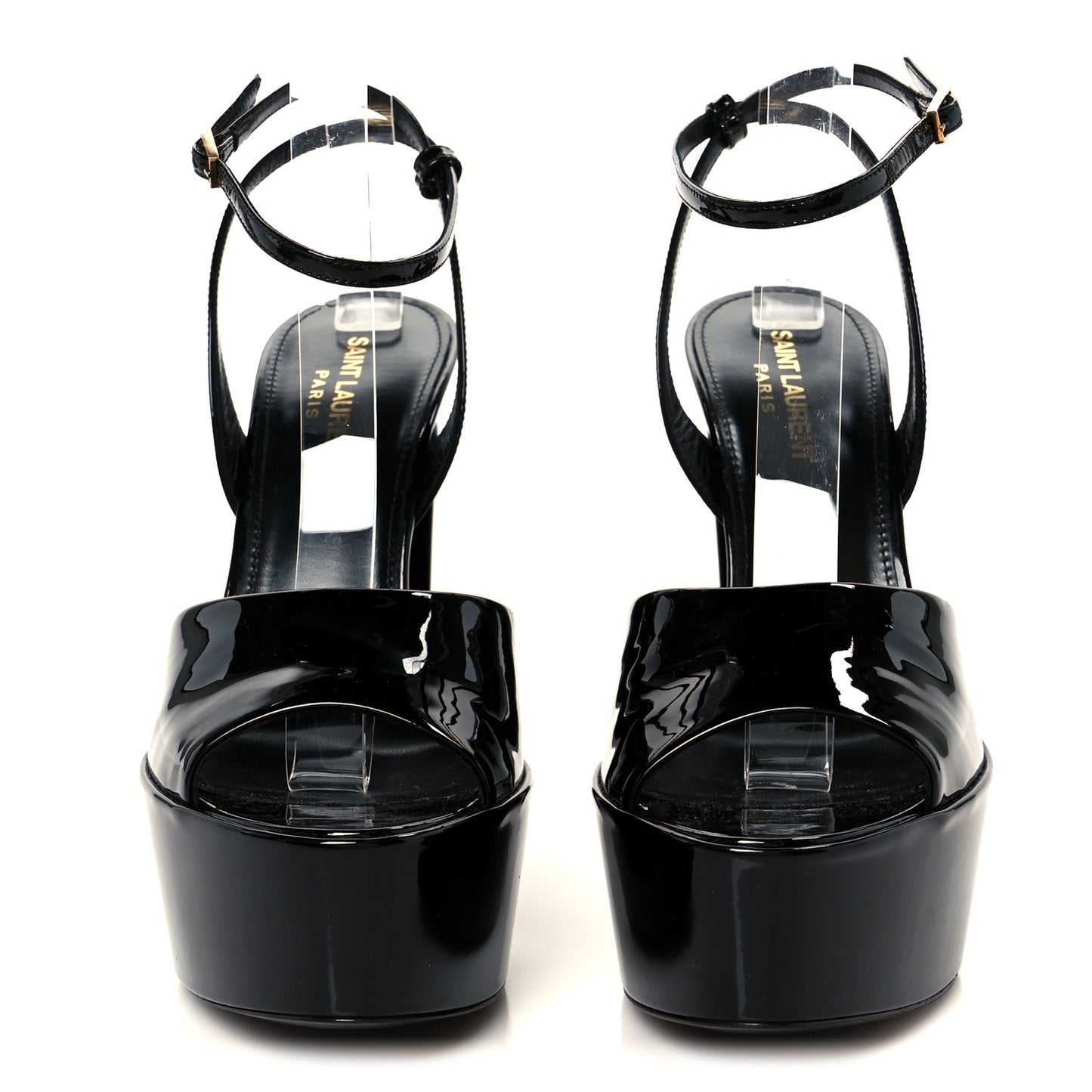 Vernice Grupy Sexy 95 Tanouk Platform Sandals 38 Black