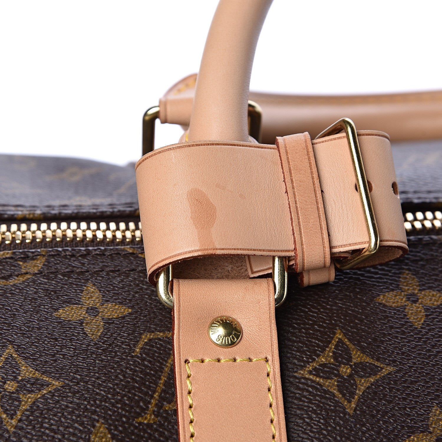 Louis Vuitton Monogram Keepall Bandouliere 55 10 of 12