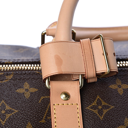 Louis Vuitton Monogram Keepall Bandouliere 55 10 of 12