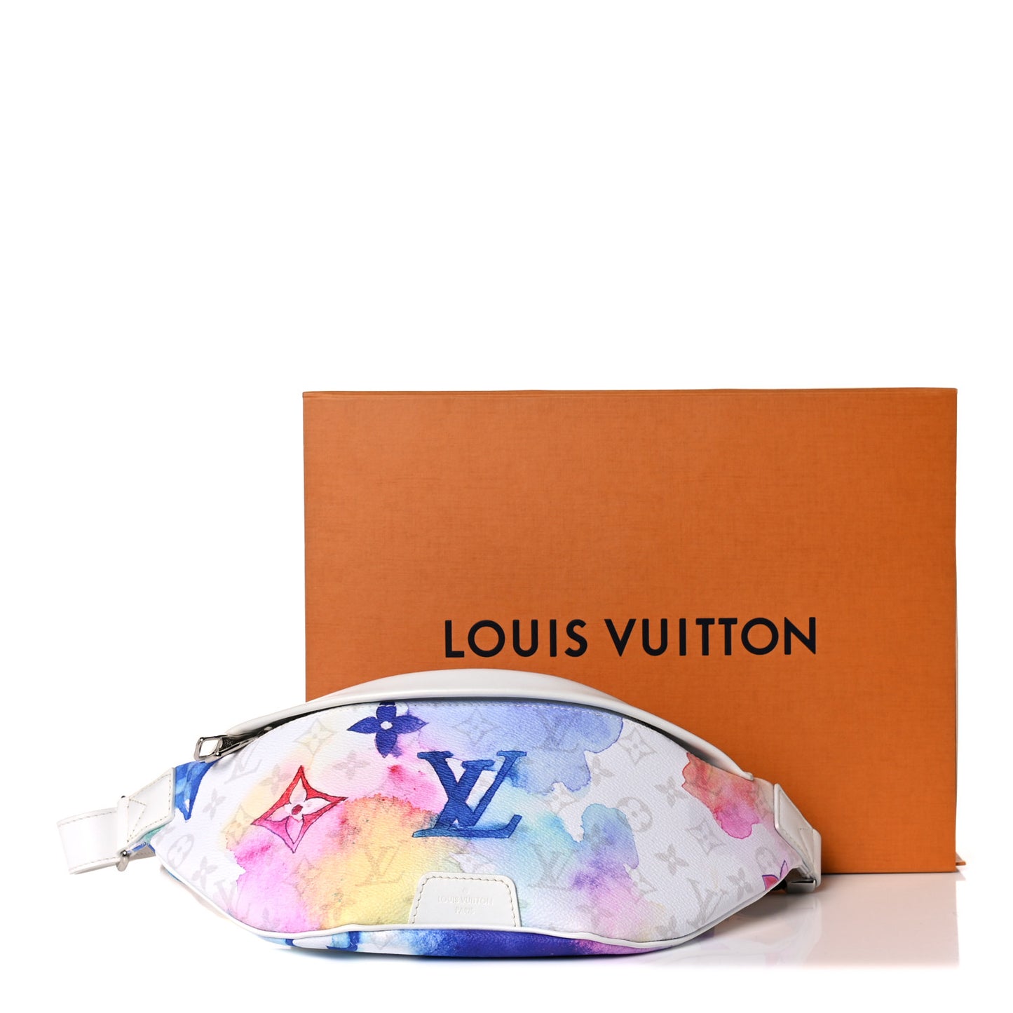 Monogram Watercolor Discovery Bumbag Multicolor