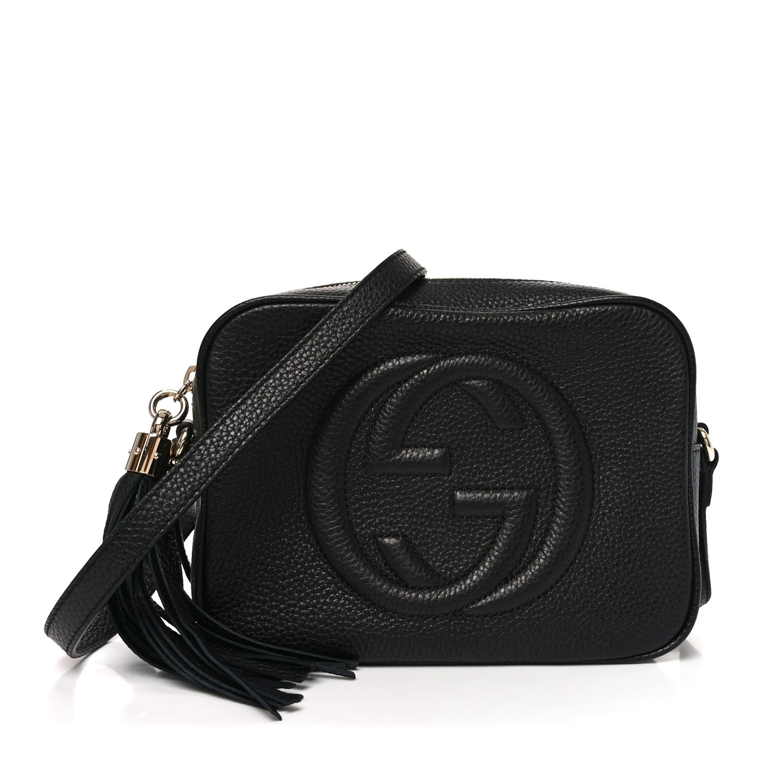 Gucci Pebbled Calfskin Small Soho Disco Bag Black 1 of 11