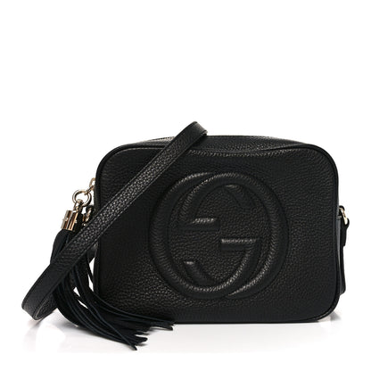 Gucci Pebbled Calfskin Small Soho Disco Bag Black 1 of 11
