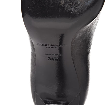 Saint Laurent Leather Classic Paris 80 Cap Toe Escarpin Pumps 34.5 Black 14 of 22