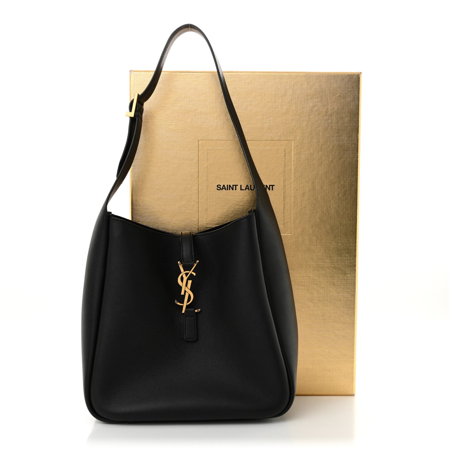 Smooth Calfskin Small Le 5 A 7 Soft Hobo Black
