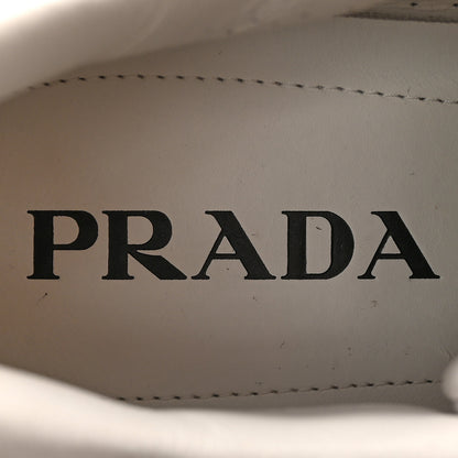Prada Re-Nylon Spazzolato Triangle Mens Prax 01 45mm Sneakers 8 White 7 of 14