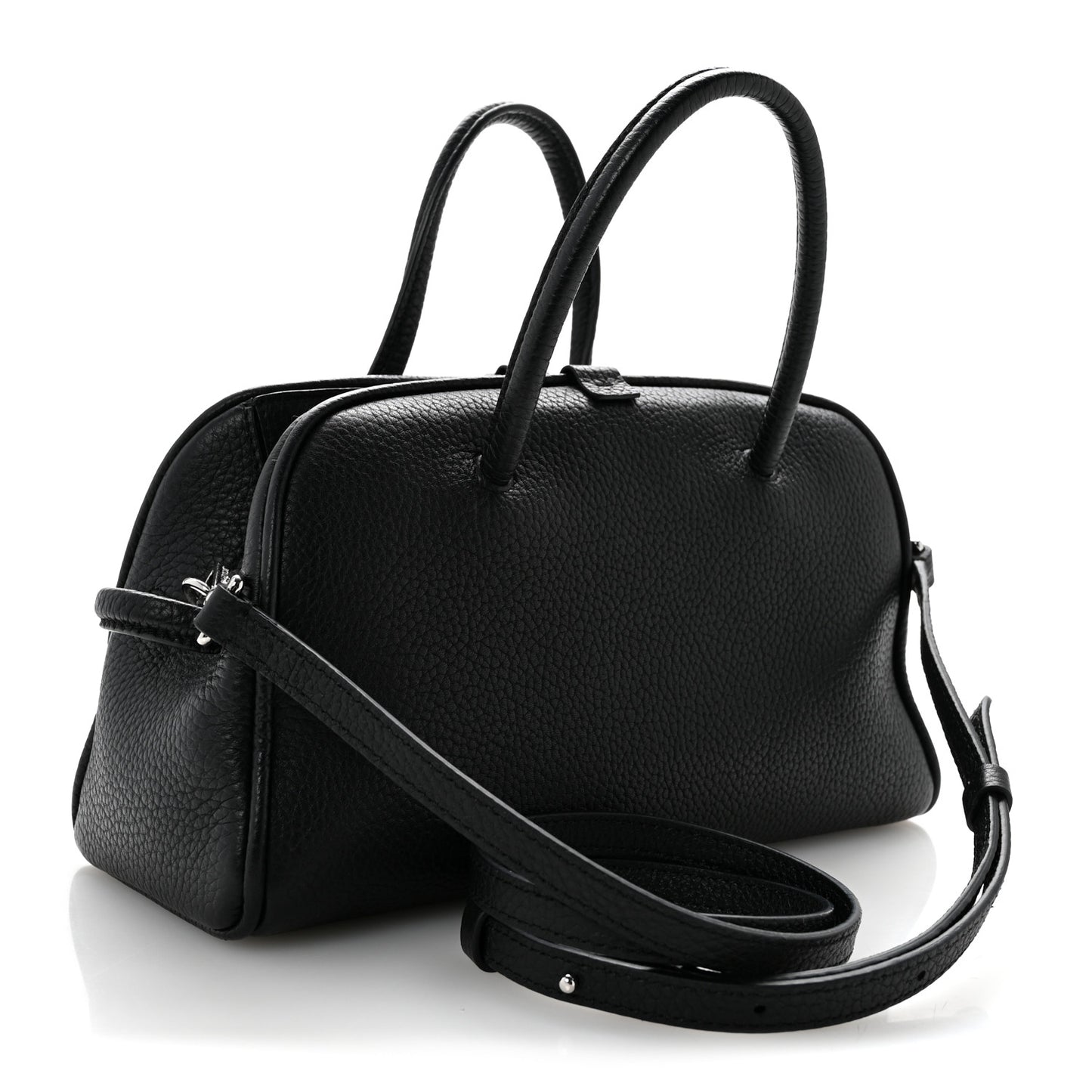 Grained Calfskin Le Petit Turismo Black Black
