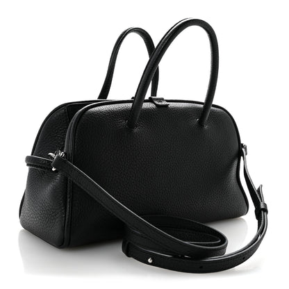 Jacquemus Grained Calfskin Le Petit Turismo Black Black 3 of 10