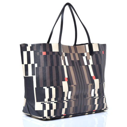 Givenchy Textured Coated Canvas Print Large Antigona Tote Black 3 of 12