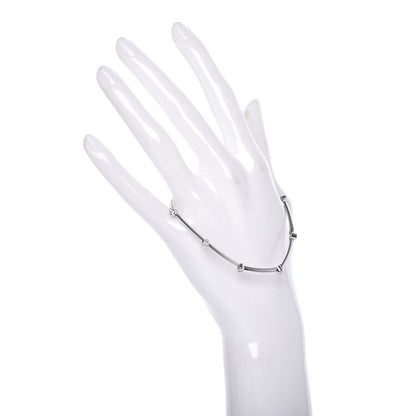 Tiffany Platinum Diamond 8 Station Bracelet 2 of 5