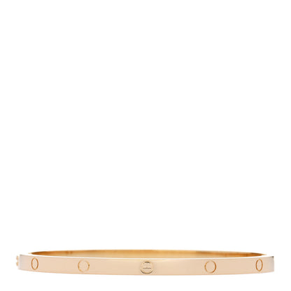 Cartier 18K Yellow Gold Small LOVE Bracelet 17 2 of 8