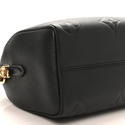 Louis Vuitton Empreinte Monogram Giant Speedy Bandouliere 25 Black 8 of 9