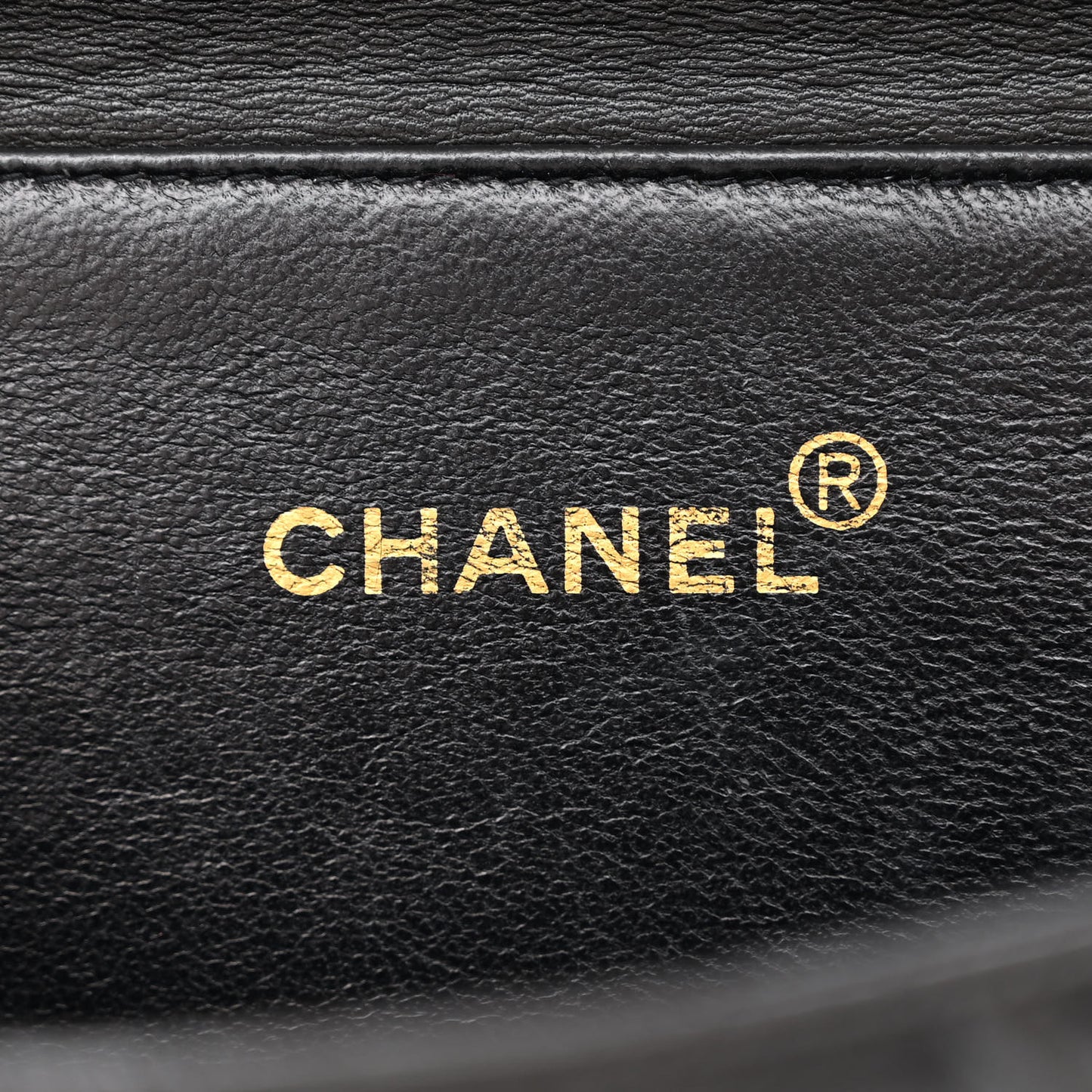 Lambskin Quilted Medium Double Sided Flap Black