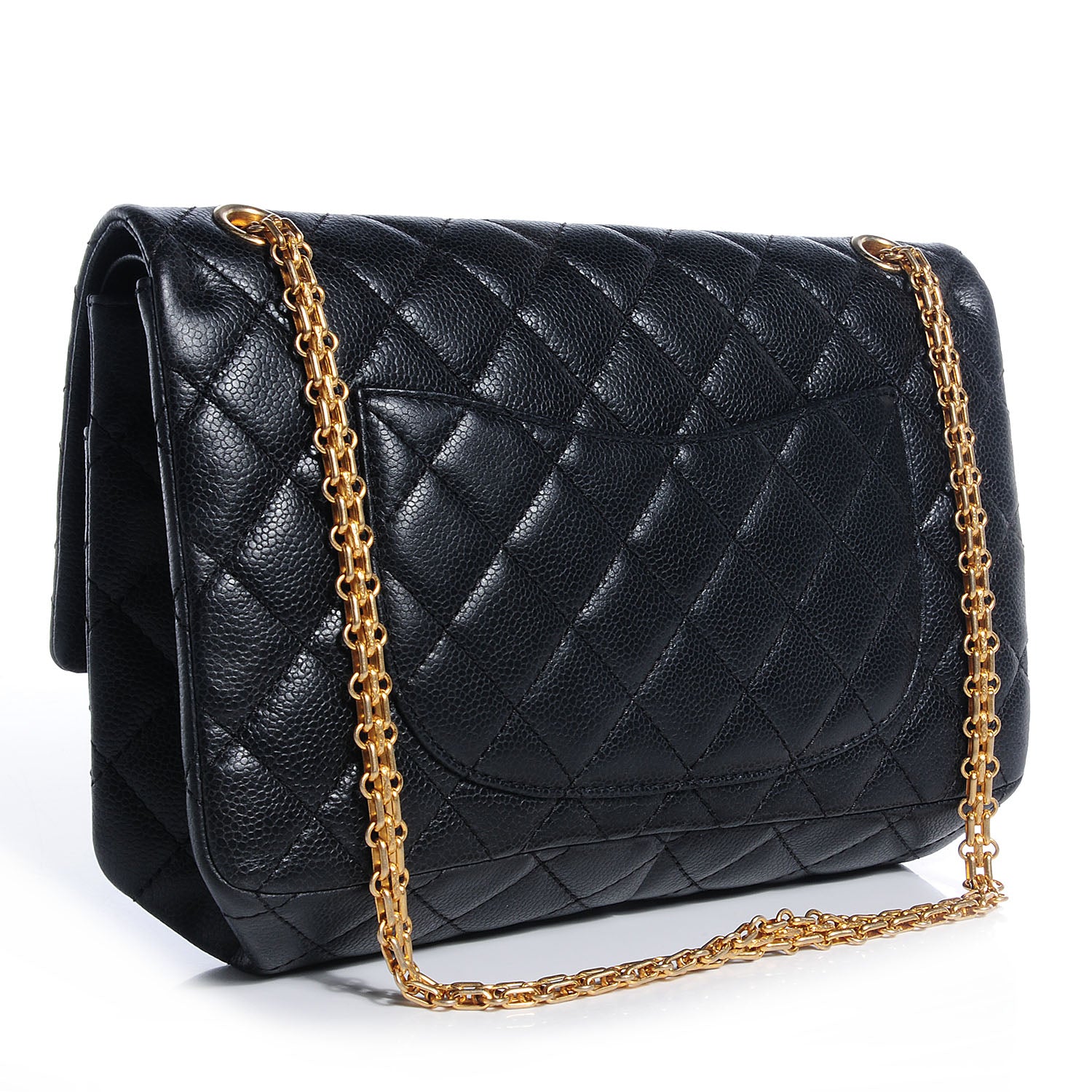 Chanel Caviar 2.55 Reissue 226 Flap Black 3 of 9