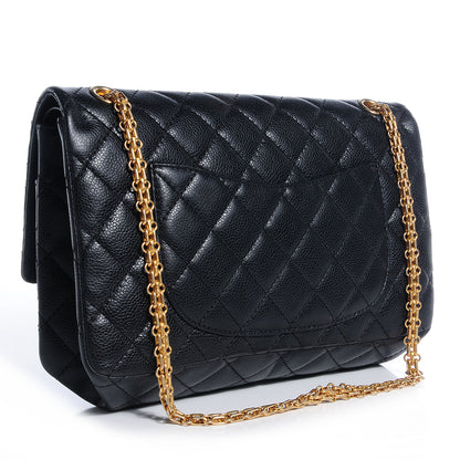 Chanel Caviar 2.55 Reissue 226 Flap Black 3 of 9