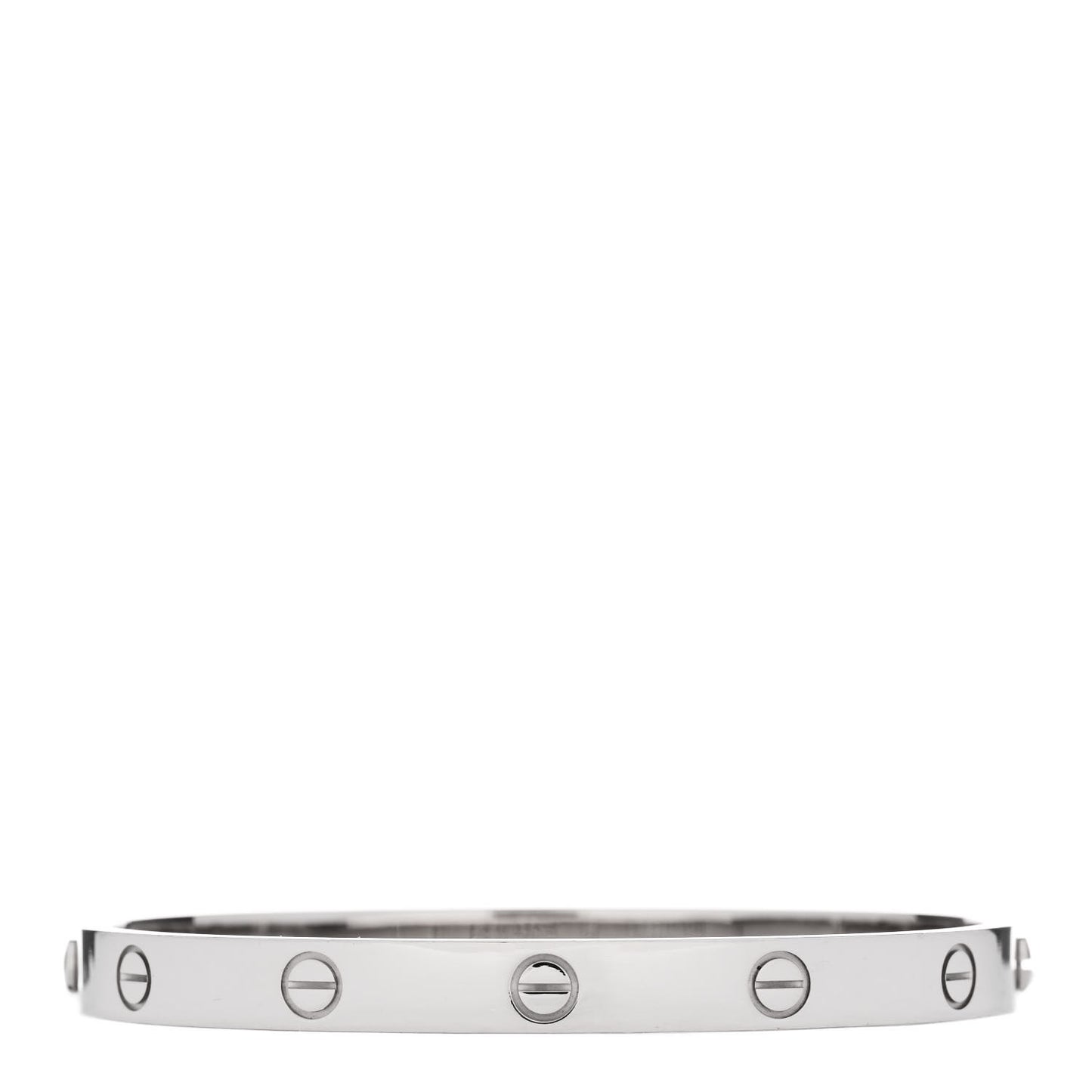 18K White Gold LOVE Bracelet 18