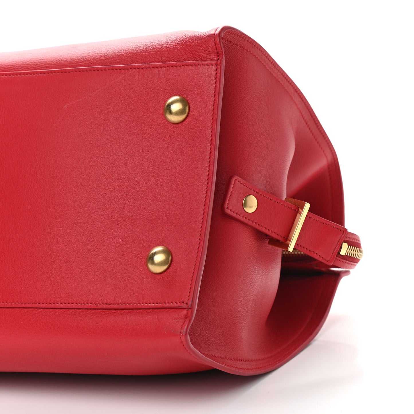 Calfskin Medium Classic Y Cabas Red