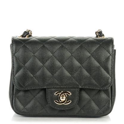 Chanel Caviar Quilted Mini Square Flap Black 1 of 7