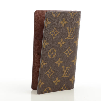 Louis Vuitton Monogram Porte Valeurs Checkbook Wallet 3 of 7