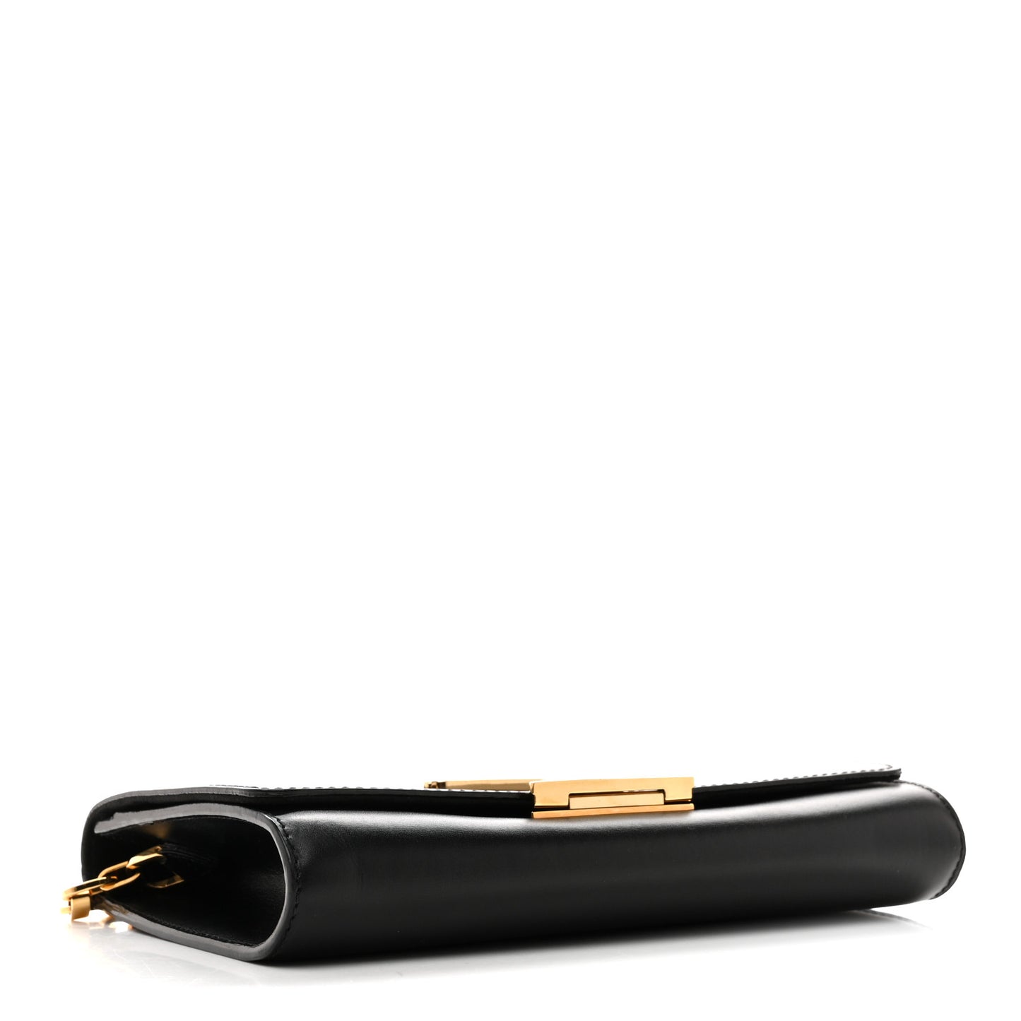 Calfskin Chain Louise MM Black