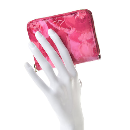 Louis Vuitton Vernis Ikat Zippy Coin Purse Rose Indien 2 of 6