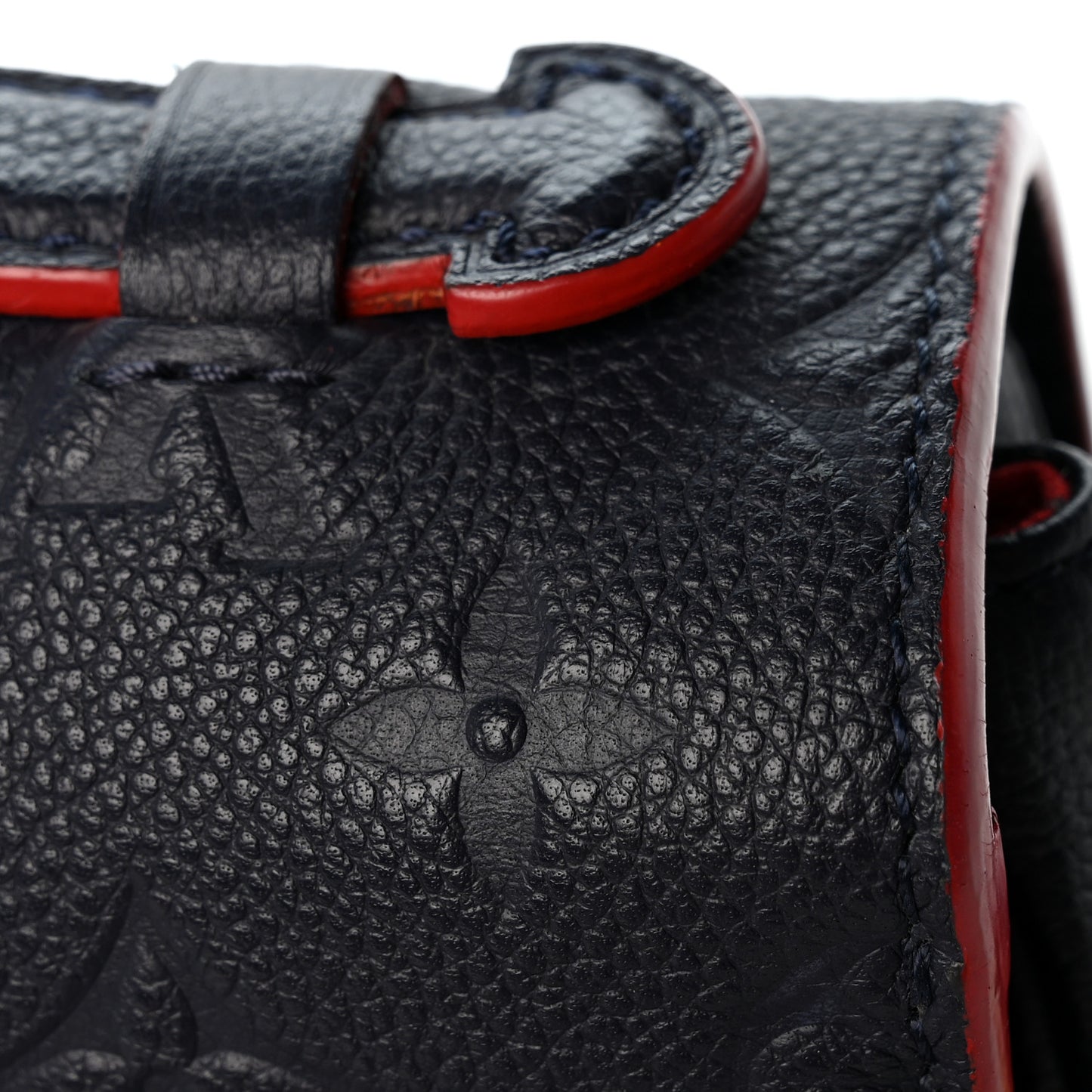 Empreinte Pochette Metis Marine Rouge