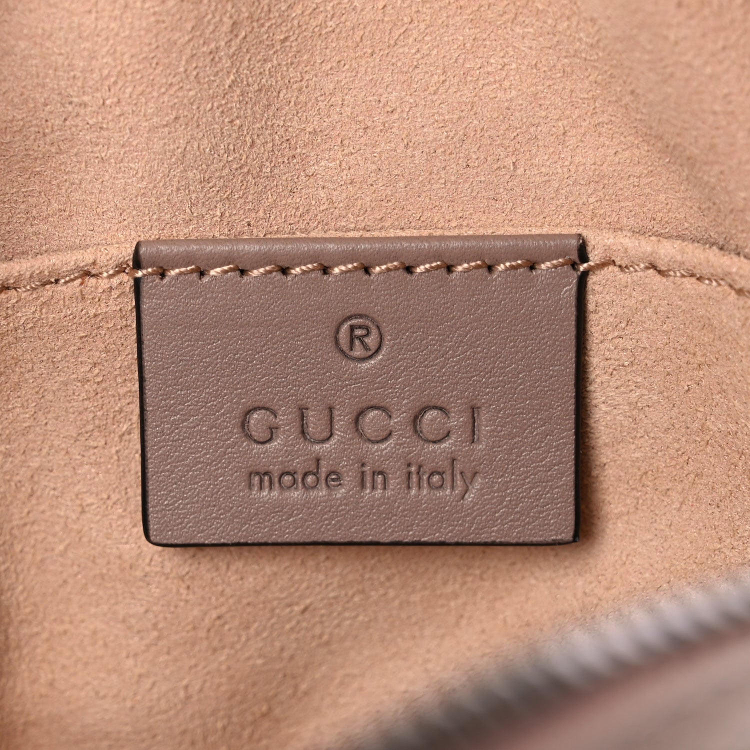 Gucci Calfskin Matelasse GG Marmont Belt Bag 85 34 Porcelain Rose 6 of 11