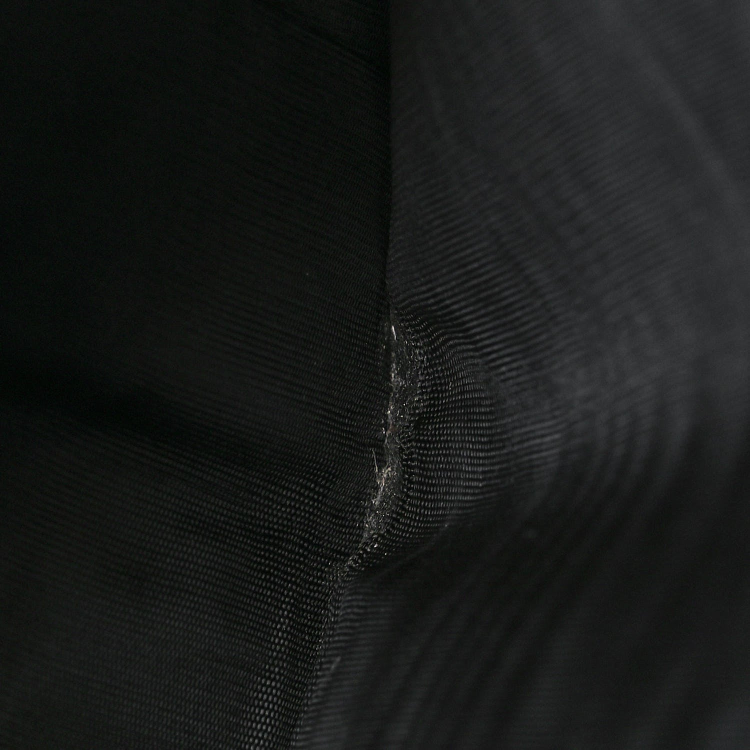 Prada Tessuto Nylon Tri-Fold Compact Wallet Black 16 of 16