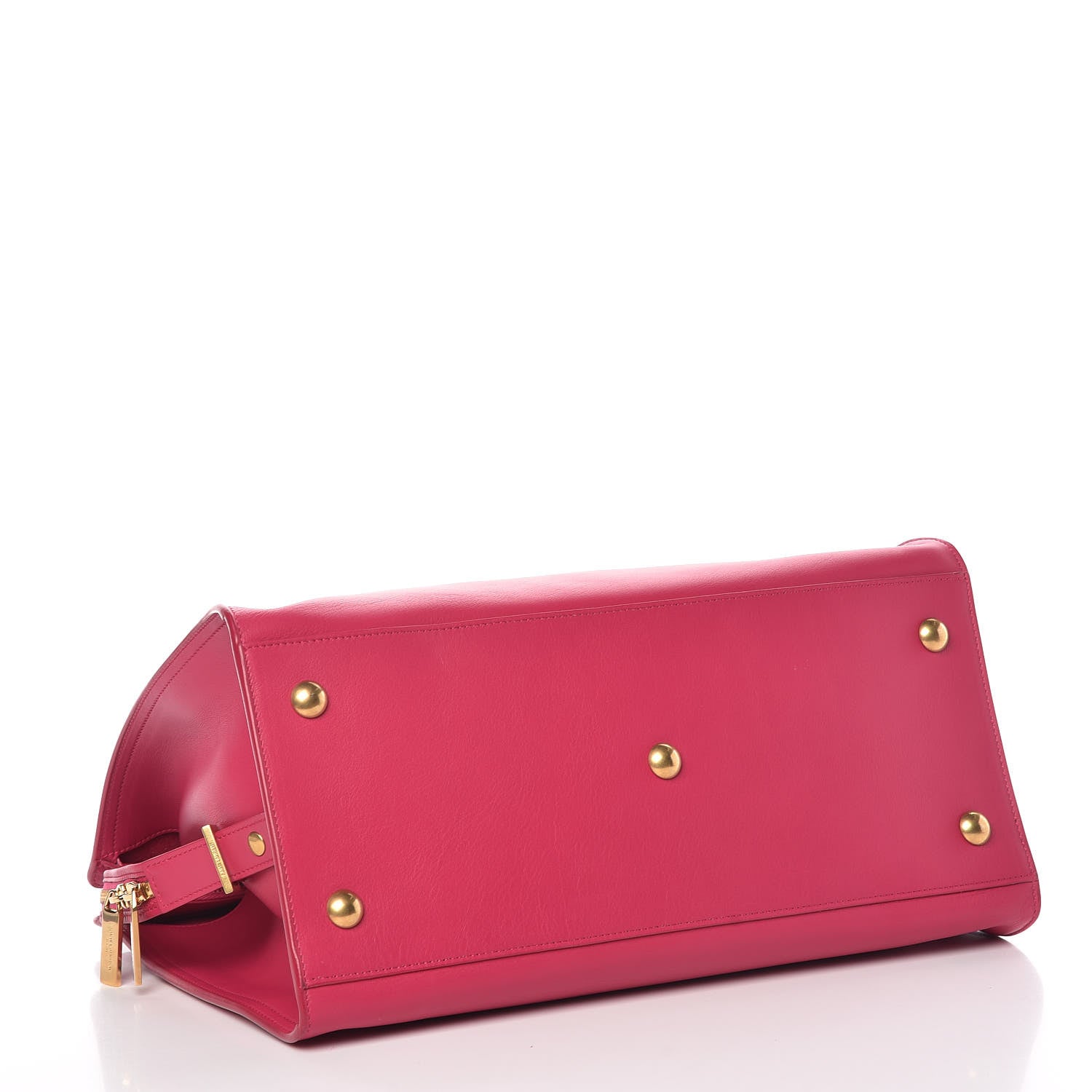 Saint Laurent Calfskin Medium Classic Y Cabas Fuchsia 4 of 14
