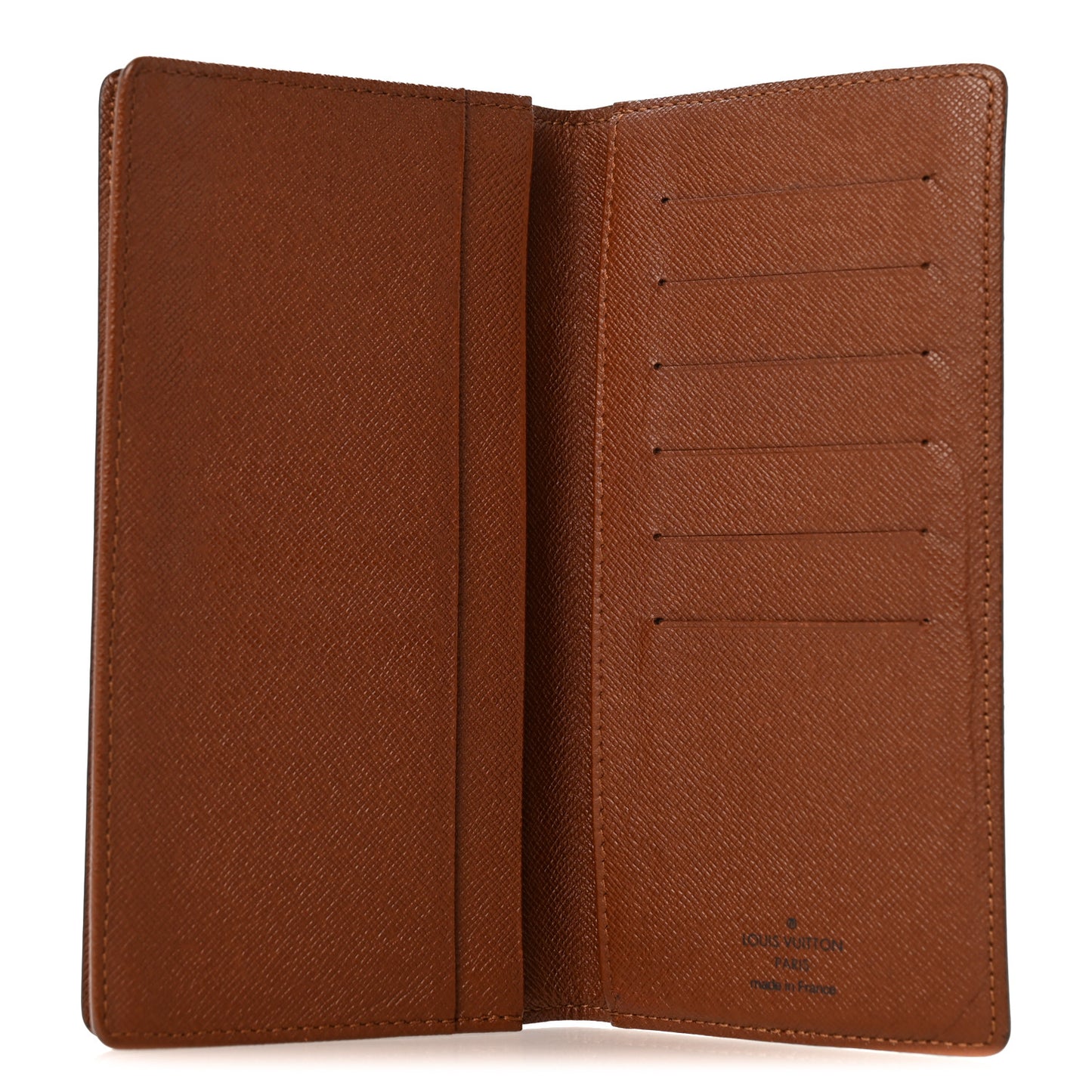 Monogram Checkbook Holder Case Wallet