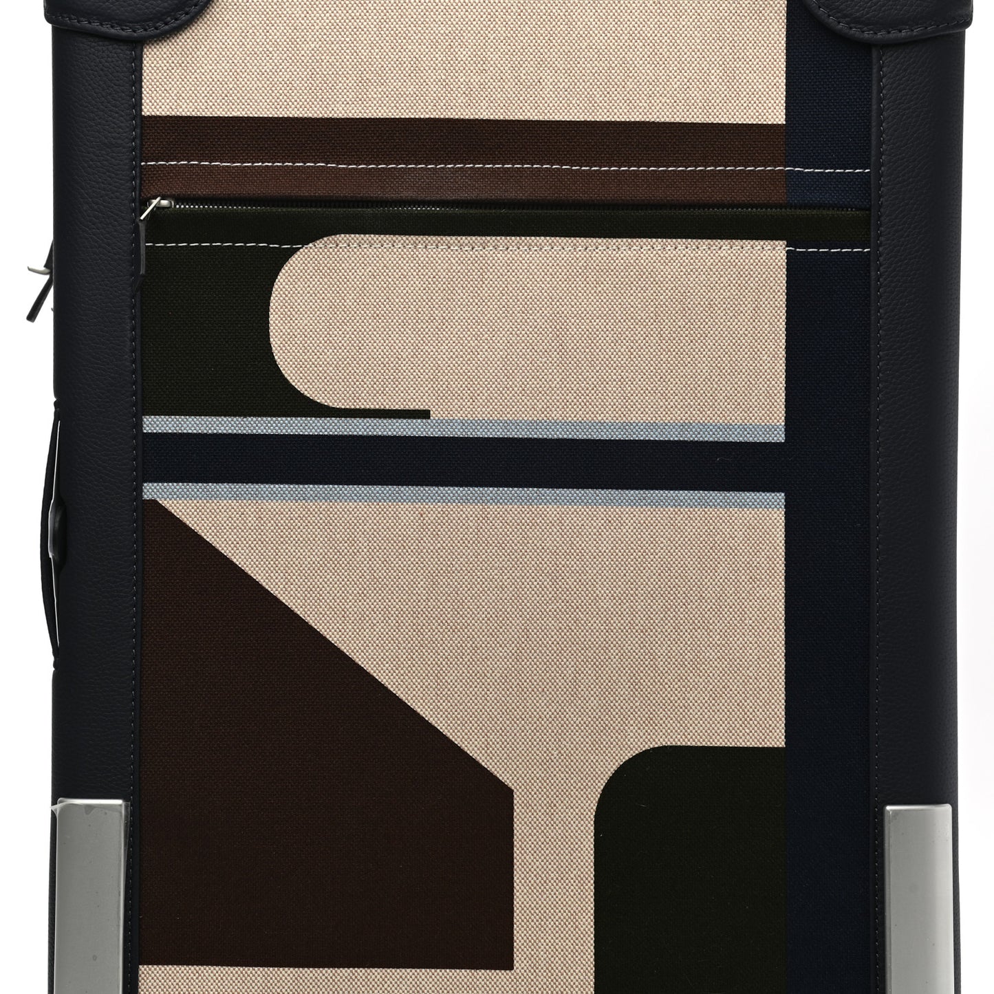 Canvas Taurillon Regate RMS Rolling Trolley Luggage Multicolor