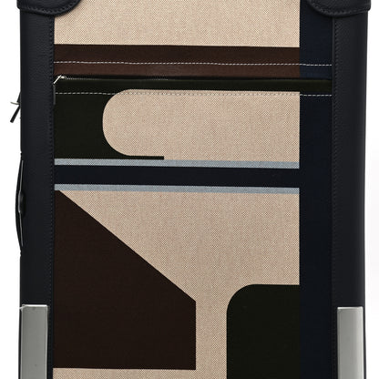 Hermes Canvas Taurillon Regate RMS Rolling Trolley Luggage Multicolor 5 of 10
