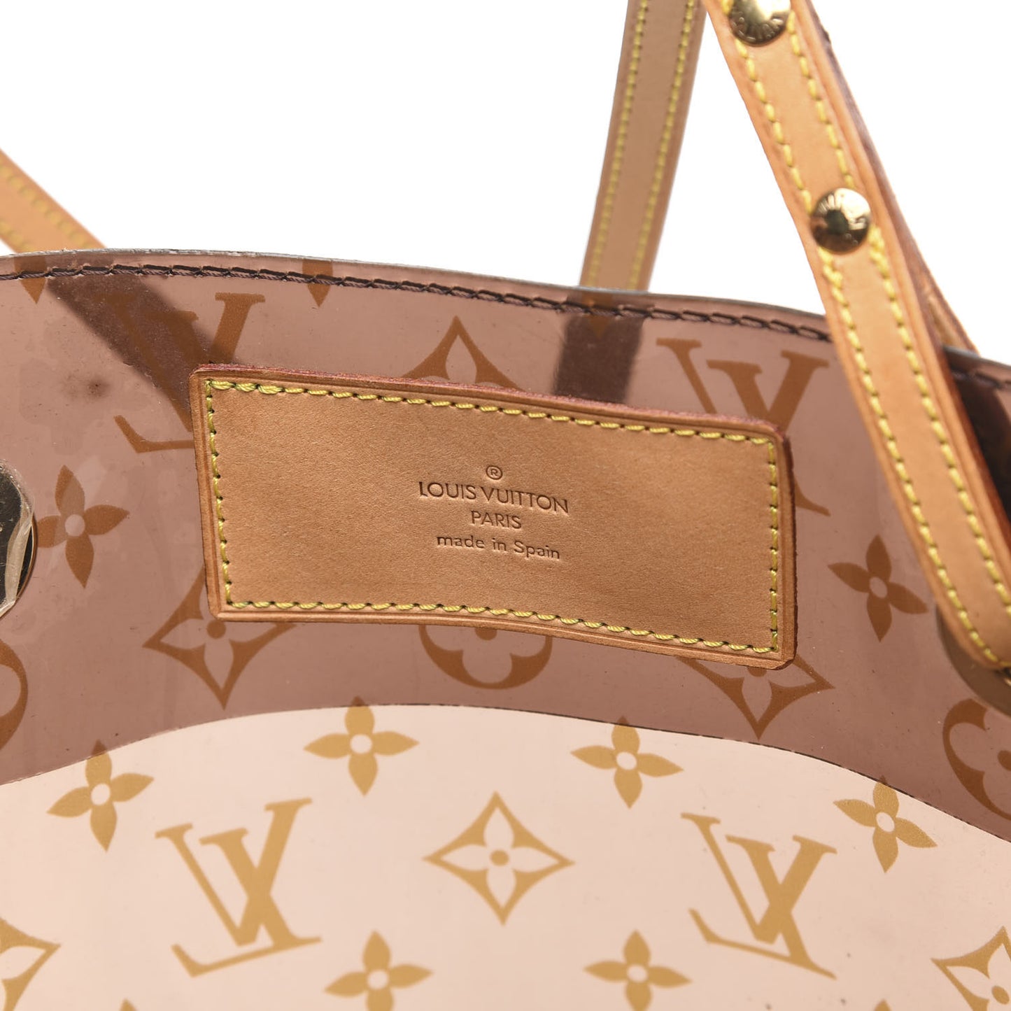 Vinyl Monogram Ambre Sac Cabas GM