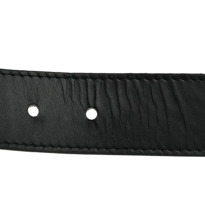 Louis Vuitton Calfskin 35mm Pont Neuf Belt 75 30 Black 8 of 9