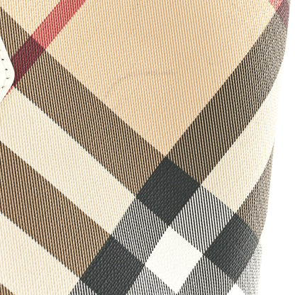Burberry Nova Check Large Nickie Tote White 9 of 12