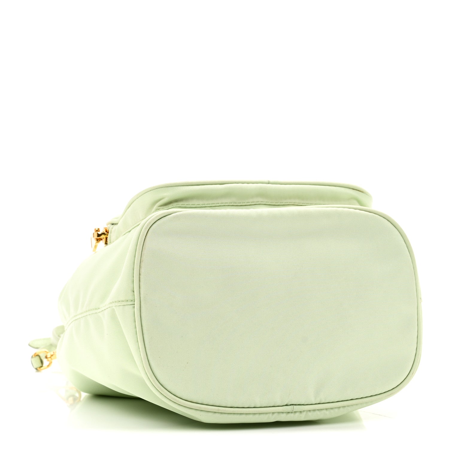 Prada Re-Nylon Saffiano Duet Bucket Crossbody Bag Acqua 4 of 10