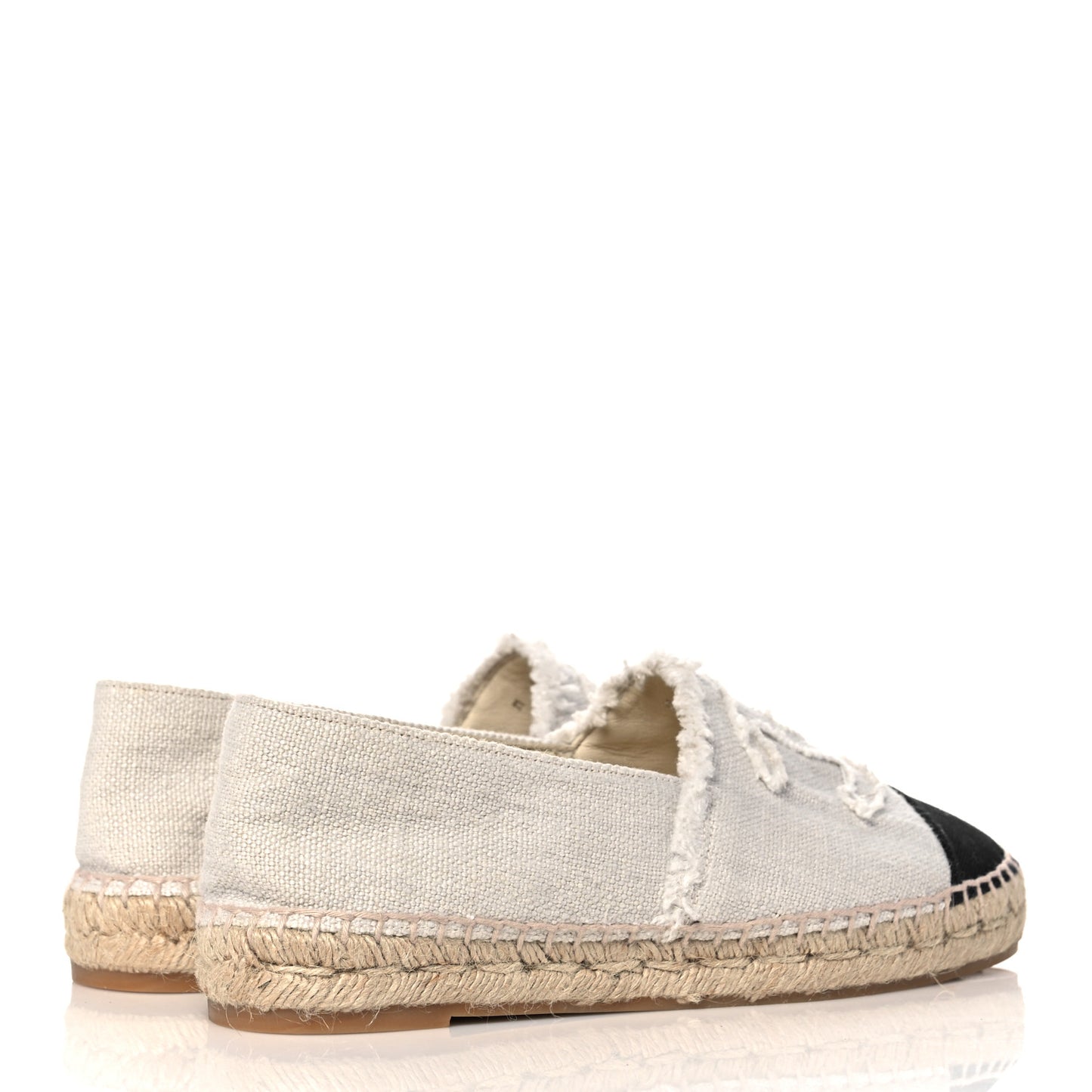 Canvas CC Espadrilles 37 Beige Clair Black