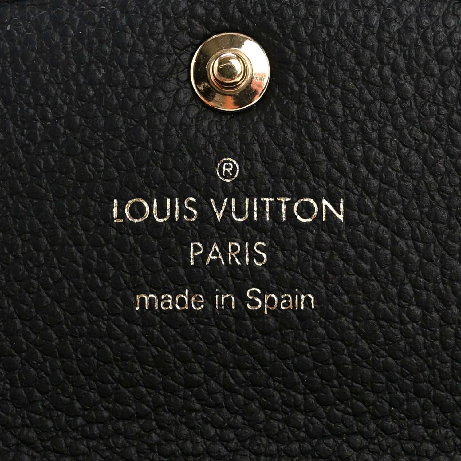 Louis Vuitton Empreinte Rosalie Coin Purse Black 6 of 9