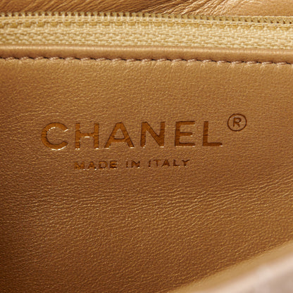 Chanel Lambskin Quilted Small Chic Pearls Flap Light Beige 6 of 12