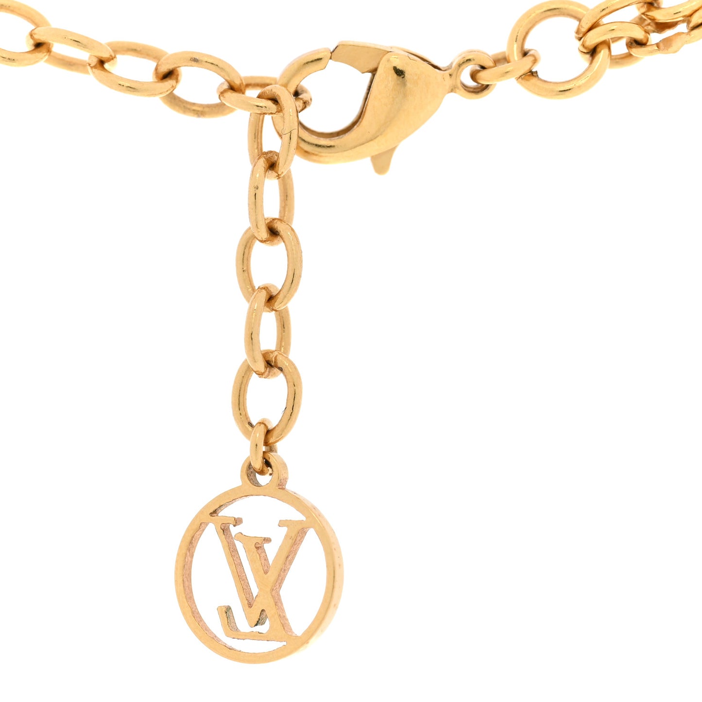 Metal Blooming Strass Necklace Gold