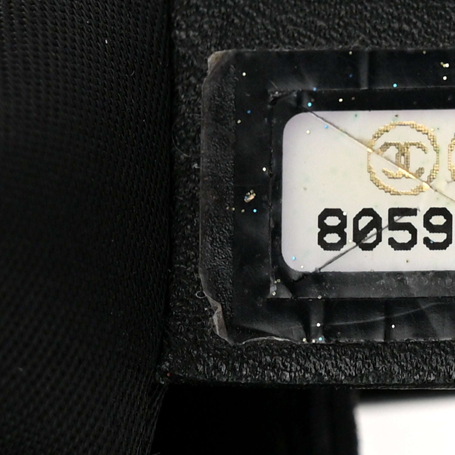 Chanel Nylon Large Travel Tote Black 7 of 14