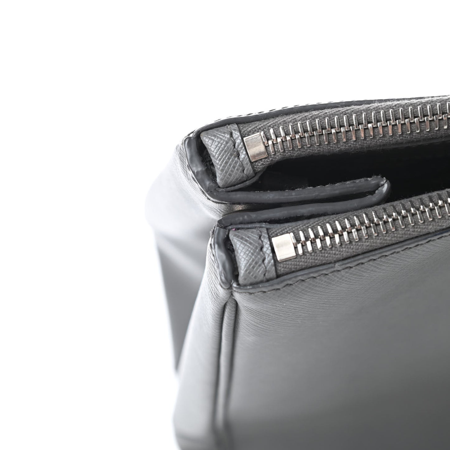 Saffiano Medium Galleria Double Zip Tote Marmo
