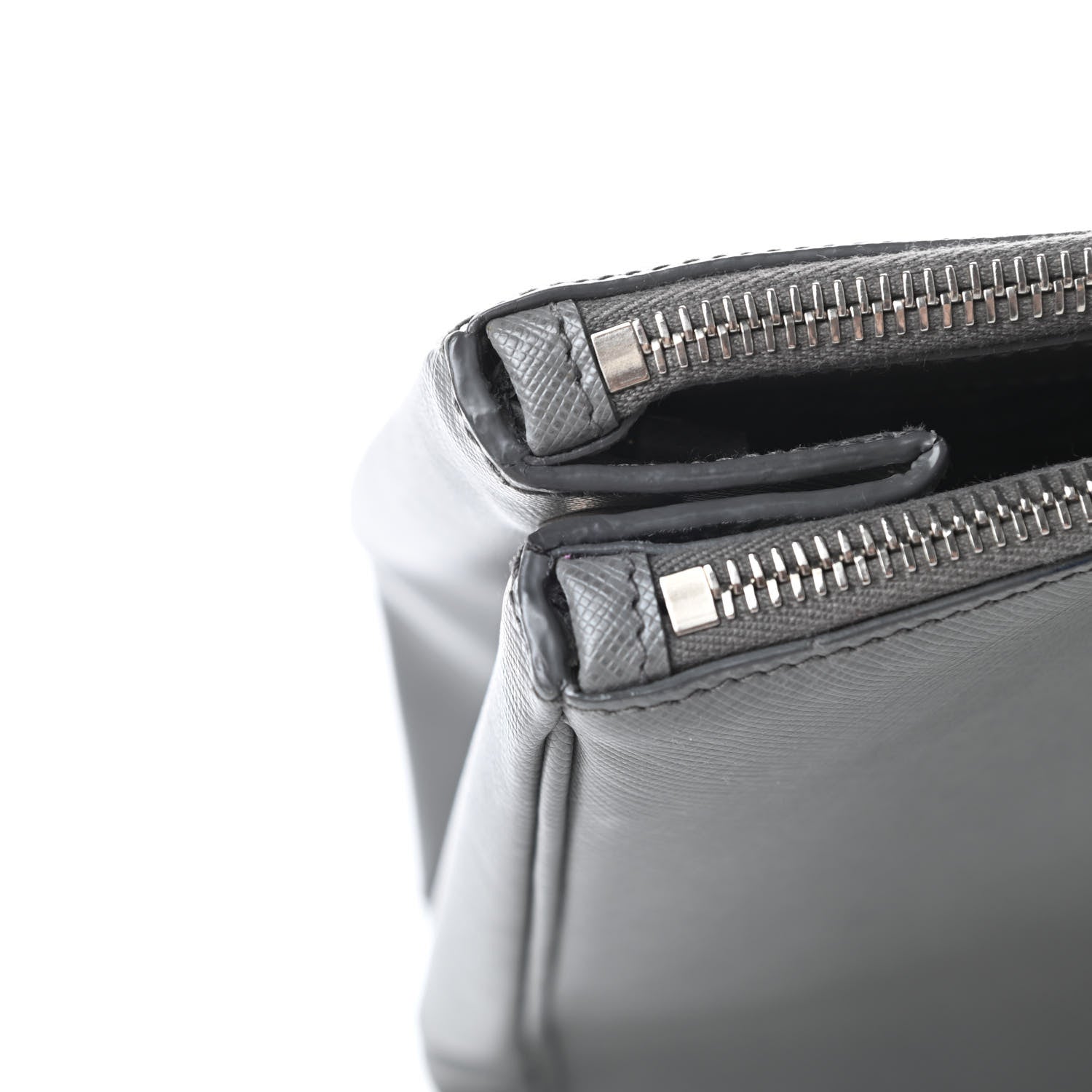 Prada Saffiano Medium Galleria Double Zip Tote Marmo 18 of 19