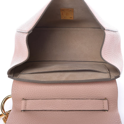 Chloe Grained Lambskin Drew Shoulder Bag Cement Pink 4 of 6