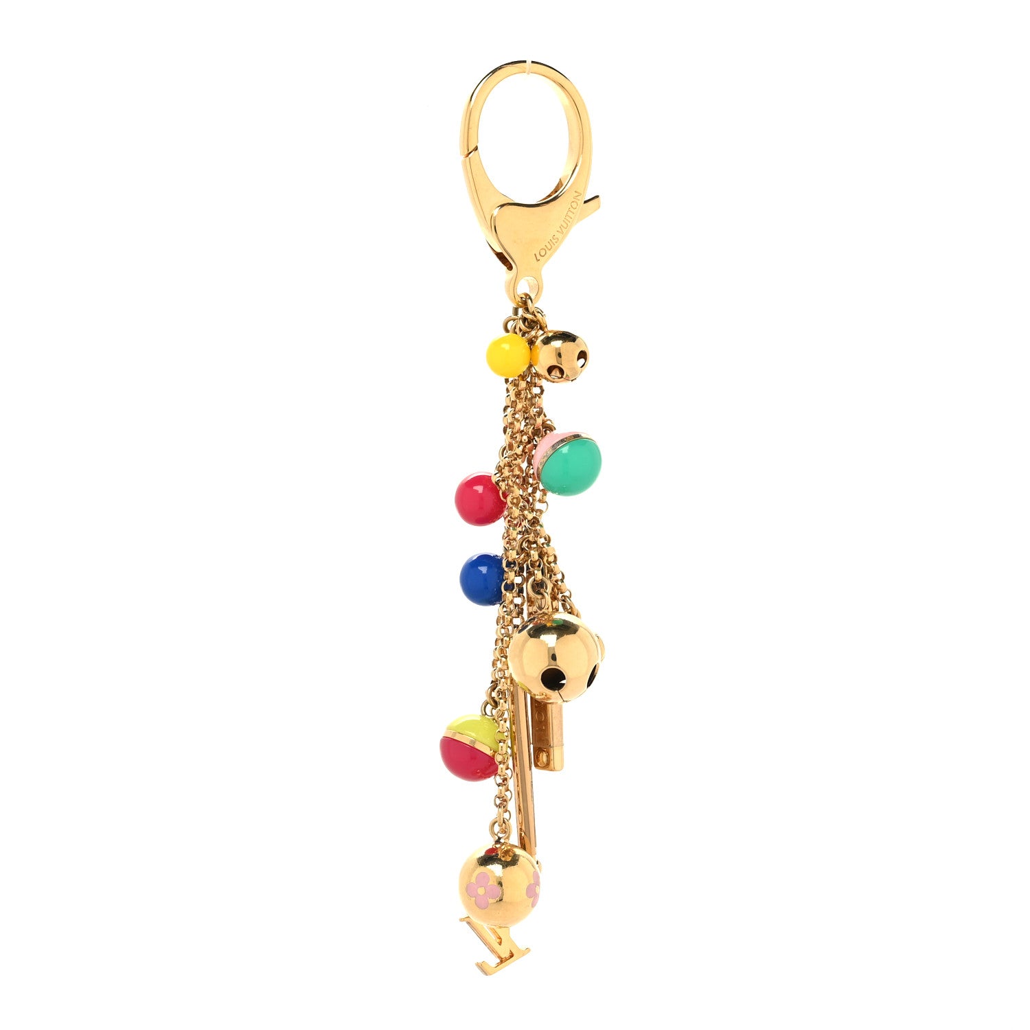 Louis Vuitton Grelots Bag Charm Key Ring 1 of 4