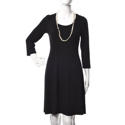 Chanel Graduated Pearl CC Long Necklace Light Gold 2 of 6