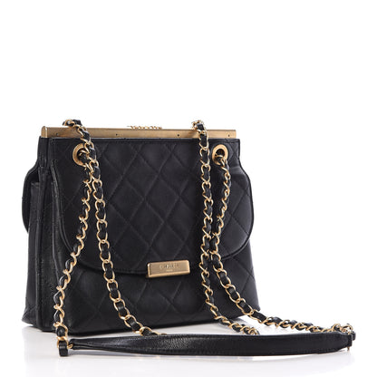 Chanel Lambskin Quilted Double Flap Black 3 of 12
