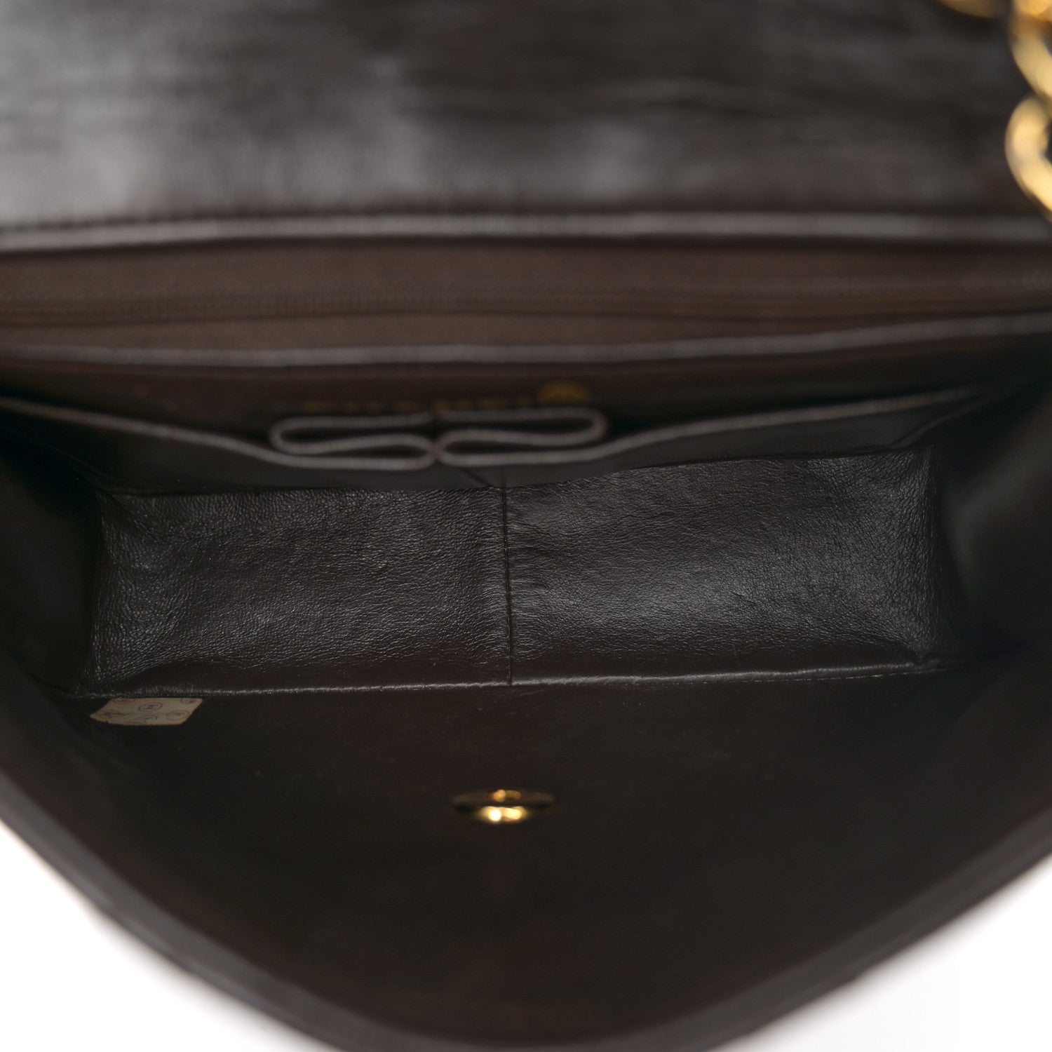 Chanel Lambskin Quilted Small Single Flap Brown 5 of 11