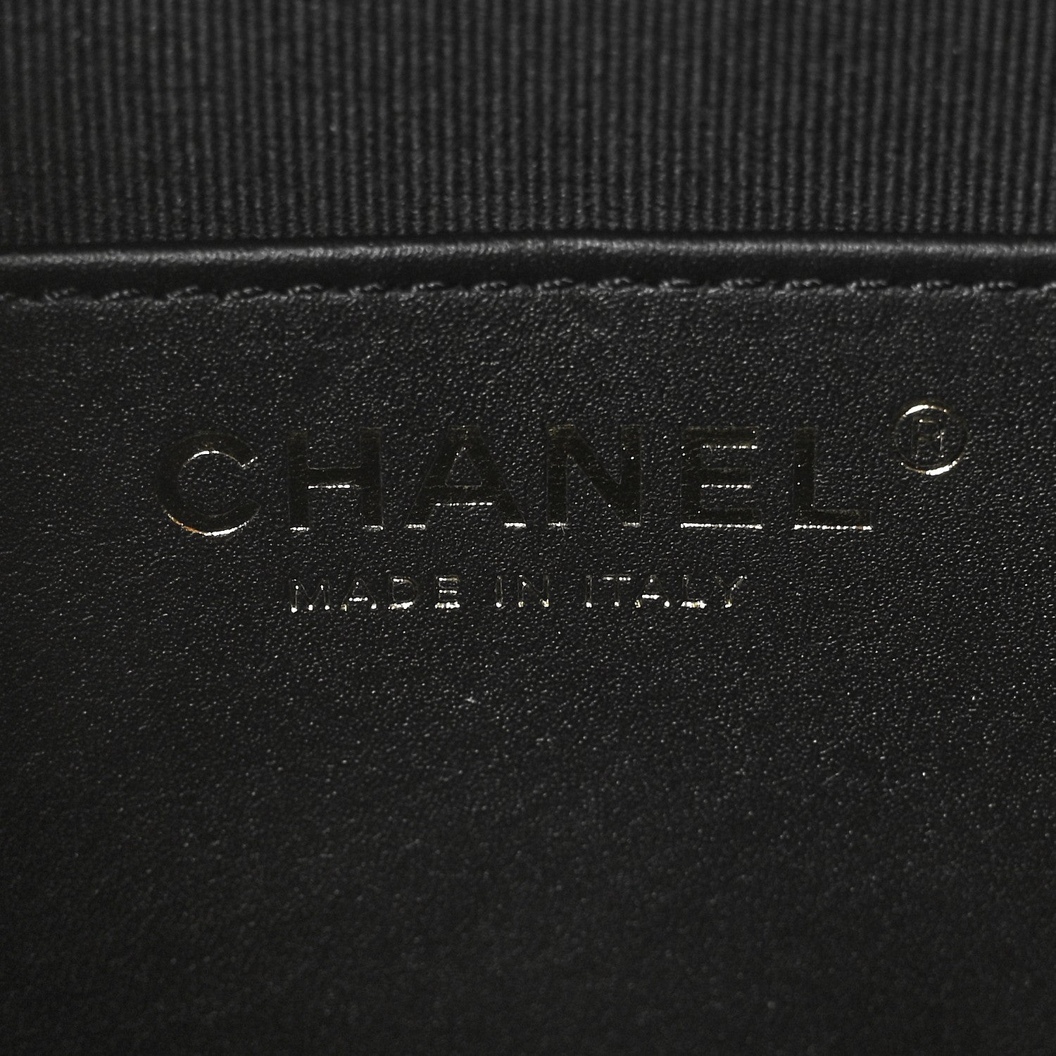 Chanel Caviar Quilted Small Round Vanity With Chain Black 6 of 9