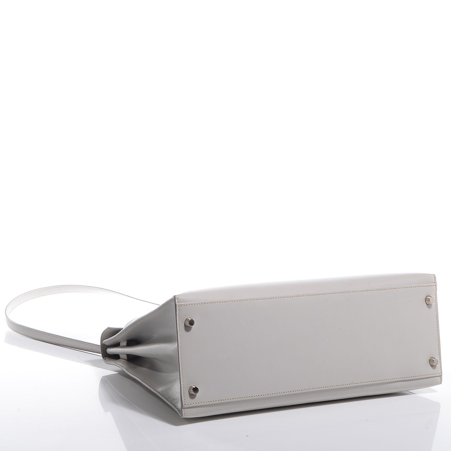 Hermes Box Kelly Sellier 35 Gris Pale 24 of 26